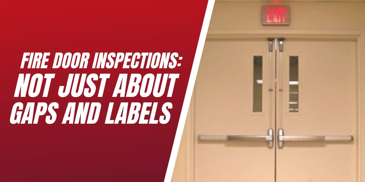 Fire Door Inspections – Not Just About Gaps and Labels -  Blog Image